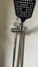 四季沐歌精铜龙头淋浴花洒套装枪灰增压花洒喷头全套手持花洒浴室淋浴器 【电镀款】精铜主体+雨幕顶喷A109 实拍图