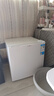 美的（Midea）45L单门小冰箱白色迷你租房宿舍办公室家用单温冷藏小型电冰箱美妆可用节能运行BC-45M 实拍图