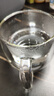 美斯尼 咖啡杯玻璃杯双层水杯泡茶玻璃办公杯子果汁杯牛奶杯加厚带把手 双柱杯 300ml 1只 实拍图