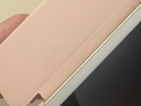 JPLAYER 苹果iPad 第9代保护套2021款10.2英寸8/7代平板电脑保护壳三折支架智能休眠全包轻薄外壳粉色 实拍图