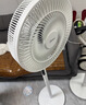 美的（Midea）【幸运草安睡2.0 MAX】一键闪装/直流变频家用轻音电风扇语音遥控落地扇 大风量一级能效卧室电扇 实拍图