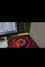 臻火鼠标垫 红染 fps电竞游戏专用 CSGO LOL PUBG APEX 无畏契约 顺滑防水细面 360*300*4 实拍图