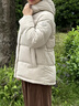 波司登（BOSIDENG）【小蛮腰】羽绒服商场同款女短款90绒可脱卸帽显瘦保暖外套 优乐卡其7E69-灰色系 M 165/88A 体重约110-120斤 实拍图