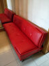 紫盈门 沙发床折叠多功能小户型单双人实木客厅两用午休床懒人沙发 红色五金脚 1.8米 实拍图
