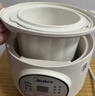 美的（Midea）电炖锅电蒸锅电炖盅隔水炖0涂层不锈钢电火锅多功能煮粥燕窝4.5L白瓷蒸炖一体辅食锅MD-DZC2556 实拍图