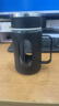 新款玻璃杯商务防爆把手大容量手柄办公室泡茶水杯防摔男女杯子 活动商务黑【两款随机发】 500ml 实拍图