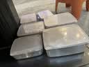 佳帮手冰箱保鲜盒食品级抗菌收纳盒专用密封水果蔬菜冷冻盒1000ml3只装 实拍图