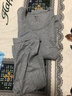 七匹狼【纯棉抑菌】保暖内衣男秋衣秋裤套装圆领棉毛秋冬内衣套装 浅灰M 实拍图