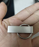 banq 16GB USB2.0 U盘 P9精品版 亮银色 大钢环便携设计 防水防震防尘 全金属电脑车载两用优盘 实拍图