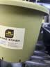 史丹利花盆家用树脂塑料盆栽加厚多肉月季阳台庭院加仑盆苹果绿高164mm 实拍图