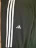 阿迪达斯（adidas）透气直筒运动裤男宽松百搭春秋休闲卫裤长裤 黑白 M 实拍图