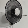 美的（Midea）【五叶大风力】壁扇/家用空气通风电风扇/节能低噪风扇/工厂通风吊扇/商用款广角摇头风扇 FWA40YA 实拍图