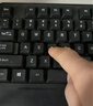 联想生态品牌异能者有线键盘鼠标套装 全尺寸防泼溅人体工学手感舒适 商务办公台式/小新适用键鼠KM102 实拍图