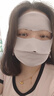 蕉下（beneunder）面膜防晒面罩遮全脸轻薄无痕防晒口罩脸基尼高颜骑行透气医美粉 实拍图