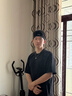 李宁（LI-NING）运动发带男女吸汗头带止汗带跑步导汗带篮球防汗头巾戴束发带头箍 实拍图