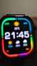 联想（Lenovo）智能手表 Watch Fit轻薄大屏血氧心率睡眠蓝牙通话健康监测穿戴运动手表手环 风暴灰 男女朋友礼物 实拍图