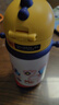 babycare儿童水杯6个月以上宝宝霸王龙不锈钢保温杯上学450ml-新旧款混发 实拍图