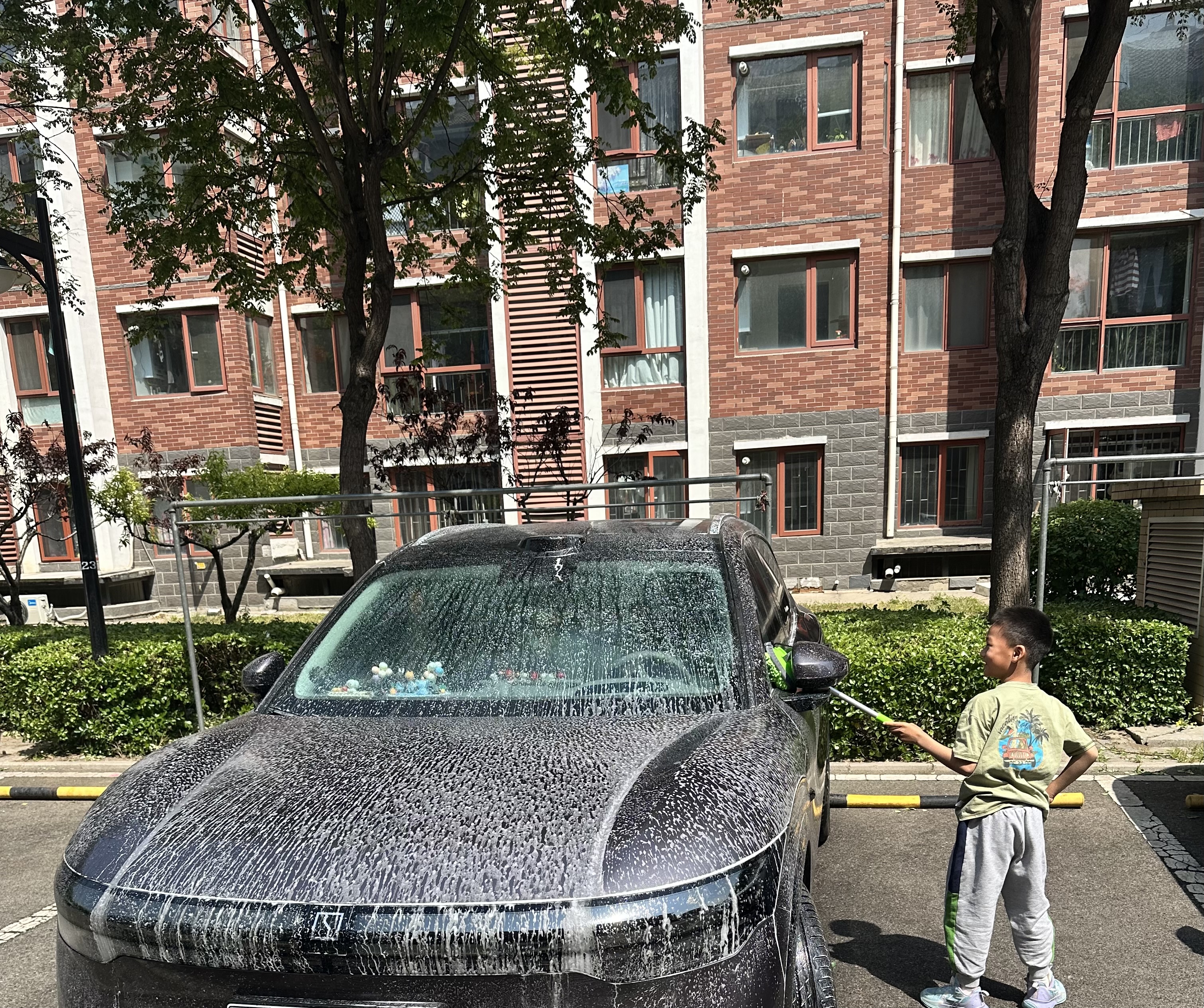 绿田（LUTIAN） 锂电洗车机E2Pro  E4无线充电手持清洗机高压洗车水枪家用 300W 【标准版】壶+飞雪+可乐瓶接头 实拍图