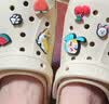 卡骆驰（CROCS）经典云朵洞洞鞋时尚百搭女鞋花园鞋沙滩鞋|206750 骨白色-2Y2(含智必星) 36 /37(230mm) 实拍图