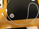 赛睿（SteelSeries）QcK Medium 游戏鼠标垫大号 鼠标垫游戏电竞 电竞fps顺滑鼠标垫 CSGO 无畏契约 M号 320*270*2mm 实拍图