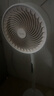 美的（Midea）【变频轻音】空气循环扇家用语音遥控电风扇 一级能效轻音落地扇 卧室桌面大风力小风扇 GDJ24SHG 实拍图