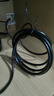 山泽六类屏蔽网线 8米千兆宽带连接线 CAT6类工程家用电脑网络线8芯双绞抗干扰成品跳线 黑色SF6080 实拍图