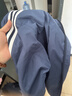 adidas宽松日常舒适运动夹克外套男女春季新款阿迪达斯官方三叶草 深靛蓝   L 实拍图
