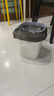 五月花手提压圈垃圾桶10L*2只装奶黄客厅厨房卫生间厕所家用垃圾桶 实拍图