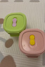 babycare婴儿辅食盒玻璃宝宝辅食保鲜工具便携防漏蒸煮冷冻储存青+粉220ml 实拍图