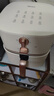 美的（Midea）空气炸锅蒸烤一体 免翻面实用多功能全自动 家用空气炸锅大容量5.3L热风烘炸金属内腔 MF-KZE535J5 实拍图