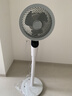 艾美特（AIRMATE）【天鹅MAX】空气循环扇直流变频家用大风力电风扇卧室轻音一级能效负离子净化语音落地扇 SRDI151 实拍图