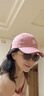 MLB官方 KARINA同款男女时尚百搭软顶棒球帽遮阳帽户外春夏CP77 纽约洋基队/粉红色 均码 实拍图