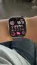 Apple/苹果 Watch S11 智能手表GPS款42毫米银色铝金属表壳雾紫色运动型表带S/M MEUT4CH/B 实拍图