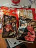 三只松鼠辣卤鸭翅根480g 肉干肉脯休闲卤味追剧小吃零食独立包装约16根 实拍图