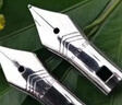 派克（PARKER）威雅钢笔笔尖维修替换威雅钢笔笔尖吸墨器笔帽笔杆笔握笔基上墨器 新款IM笔尖(2个) 实拍图