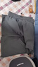 FitonTon降落伞工装裤女夏季冰丝薄款高腰阔腿裤显瘦直筒抽绳速干裤休闲裤 实拍图
