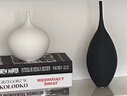 贝汉美（BHM）高档轻奢老板办公室摆件工艺品高端大气客厅桌面书房酒柜装饰品 【磨砂拉丝】拉丝花瓶一对 实拍图