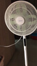美的（Midea）【幸运草安睡1S】一级能效直流变频声控电风扇家用遥控卧室静音落地扇台式桌面抗菌大风力转页扇 实拍图