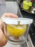 网红咸菜碗玻璃密封罐加厚酱菜盒冰箱保鲜罐小菜泡菜罐分装盒 两只随机装 2个 180ml 实拍图