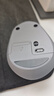 罗技（Logitech）M330 轻音鼠标 无线鼠标 办公鼠标 右手鼠标 带无线微型接收器 灰色 实拍图