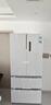 美的（Midea）508L法式四开门冰箱双系统循环一级能效除菌净味风冷大容量以旧换新白色BCD-508WTPZM(E) 国家补贴 实拍图