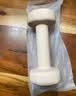 Keep哑铃女士健身家用彩色浸塑环保手铃亚铃全身塑形樱粉1kg*2 实拍图