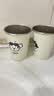 范爷家墨镜小狗不锈钢漱口杯2个装儿童洗漱杯耐摔电动牙刷杯情侣牙具杯304不锈钢 实拍图