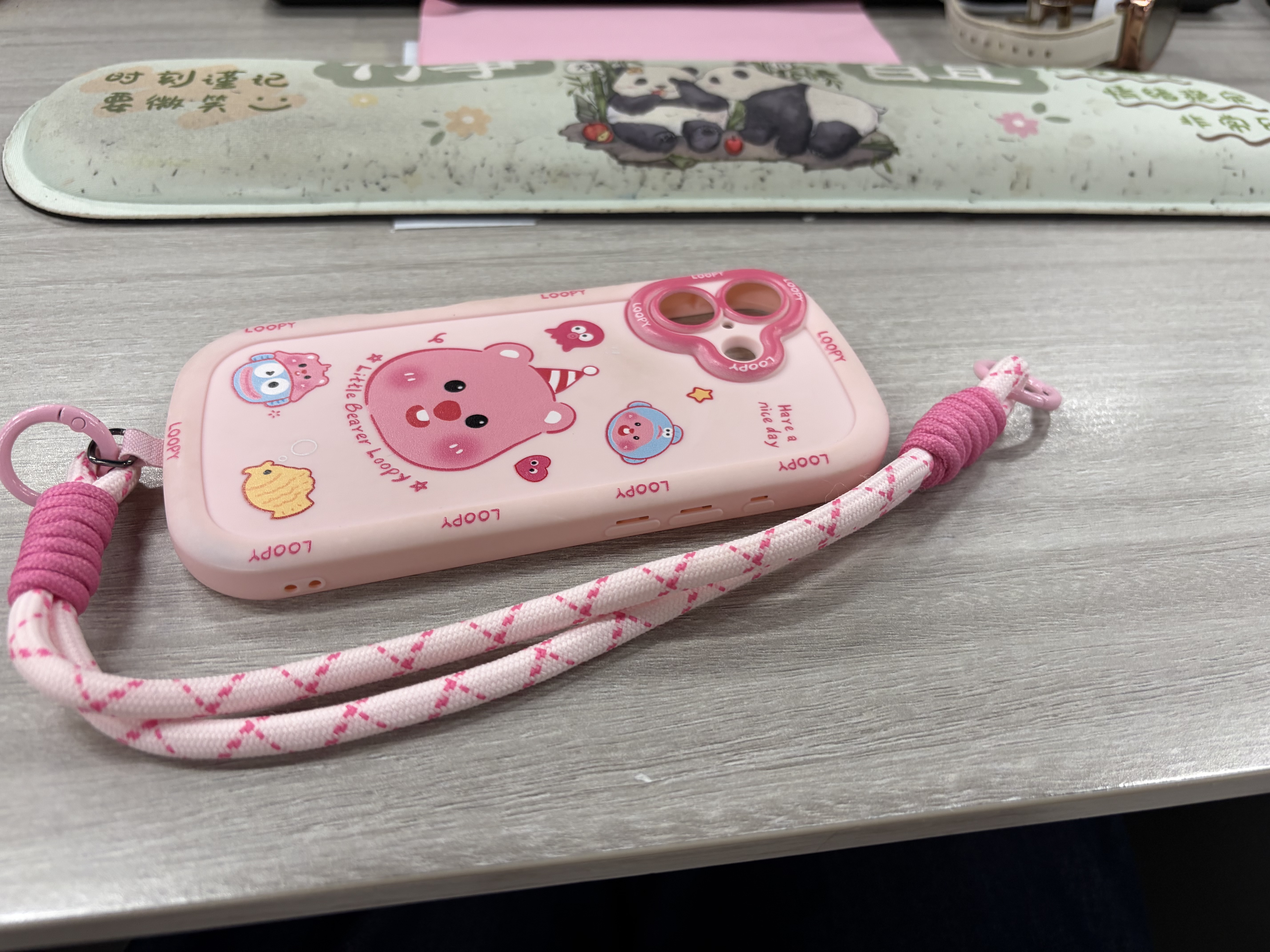 江铭适用苹果17手机壳iPhone17保护套全包镜头防摔高级网红创意男女保护壳亲肤软壳卡通可爱露比带挂绳 实拍图