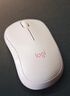 罗技（Logitech）M196 无线蓝牙鼠标 办公鼠标 笔记本商务办公家用 小巧便携 对称手型 玫瑰粉 实拍图
