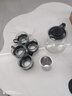 【京东物流】茶壶套装整套茶具大容量玻璃茶杯带滤网耐高温泡茶具 1000ML一壶+四杯套装【无茶盘】 实拍图