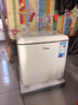 美的（Midea）奶酪小方46L单门冰箱复古易嵌冷藏一级能效中小型家用宿舍家居租房家电  BC-46MR 国家补贴 实拍图