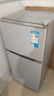美的（Midea）112L两门小冰箱灰色双温小冰箱迷你家用宿舍租房灵活摆放节能低音深冷速冻 BCD-112CM 实拍图