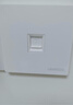 绿联超六类网络模块 CAT6A万兆免打带屏蔽模块 RJ45水晶头母座电脑网线插座面板50U镀金连接头 35997 实拍图