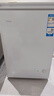 海尔（Haier）100L单温冰柜小型家用小冰柜减霜一级能效冷藏冷冻转换深冷冷柜小冰箱BC/BD-100GHW9D以旧换新 实拍图